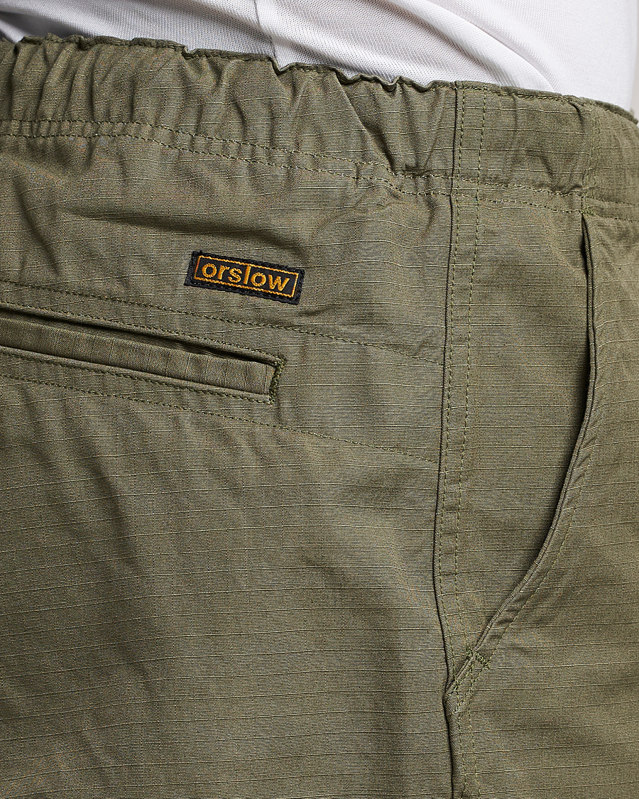 Hombres | Pantalones | orSlow | New Yorker Pants Army Green