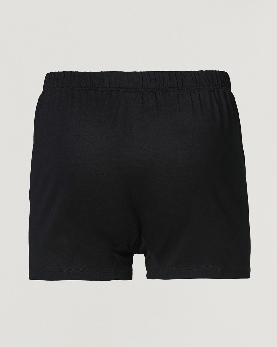 Hombres | Ropa interior y calcetines | Bresciani | Cotton Boxer Brief Black
