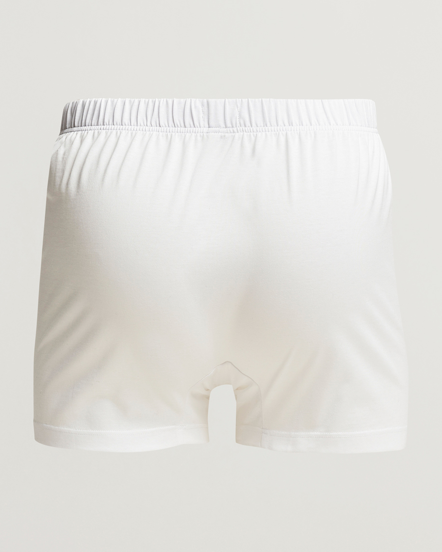 Hombres | Ropa interior y calcetines | Bresciani | Cotton Boxer Brief White