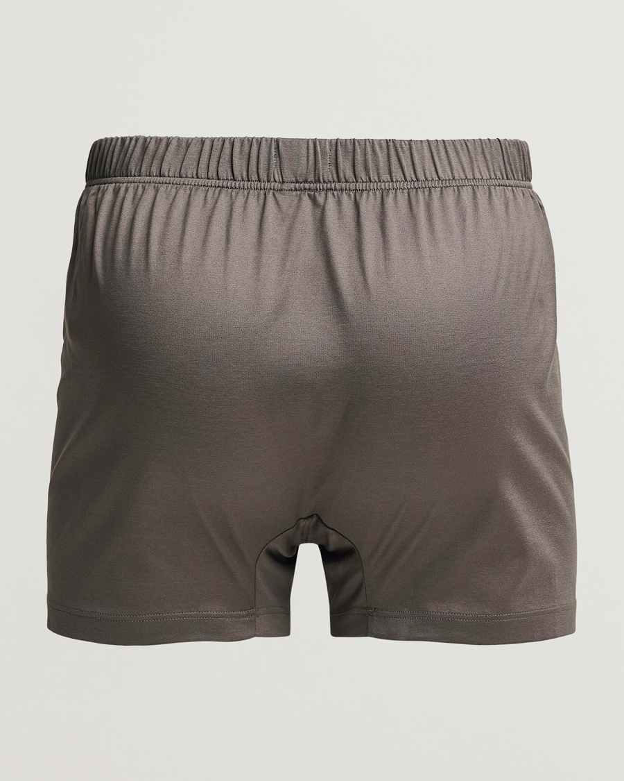Hombres | Ropa interior y calcetines | Bresciani | Cotton Boxer Brief Grey