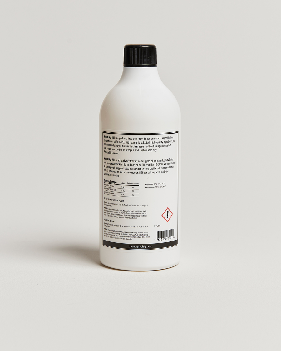 Hombres | Cuidado de prendas | Laundry Society | Natural Wash No. 200 750ml