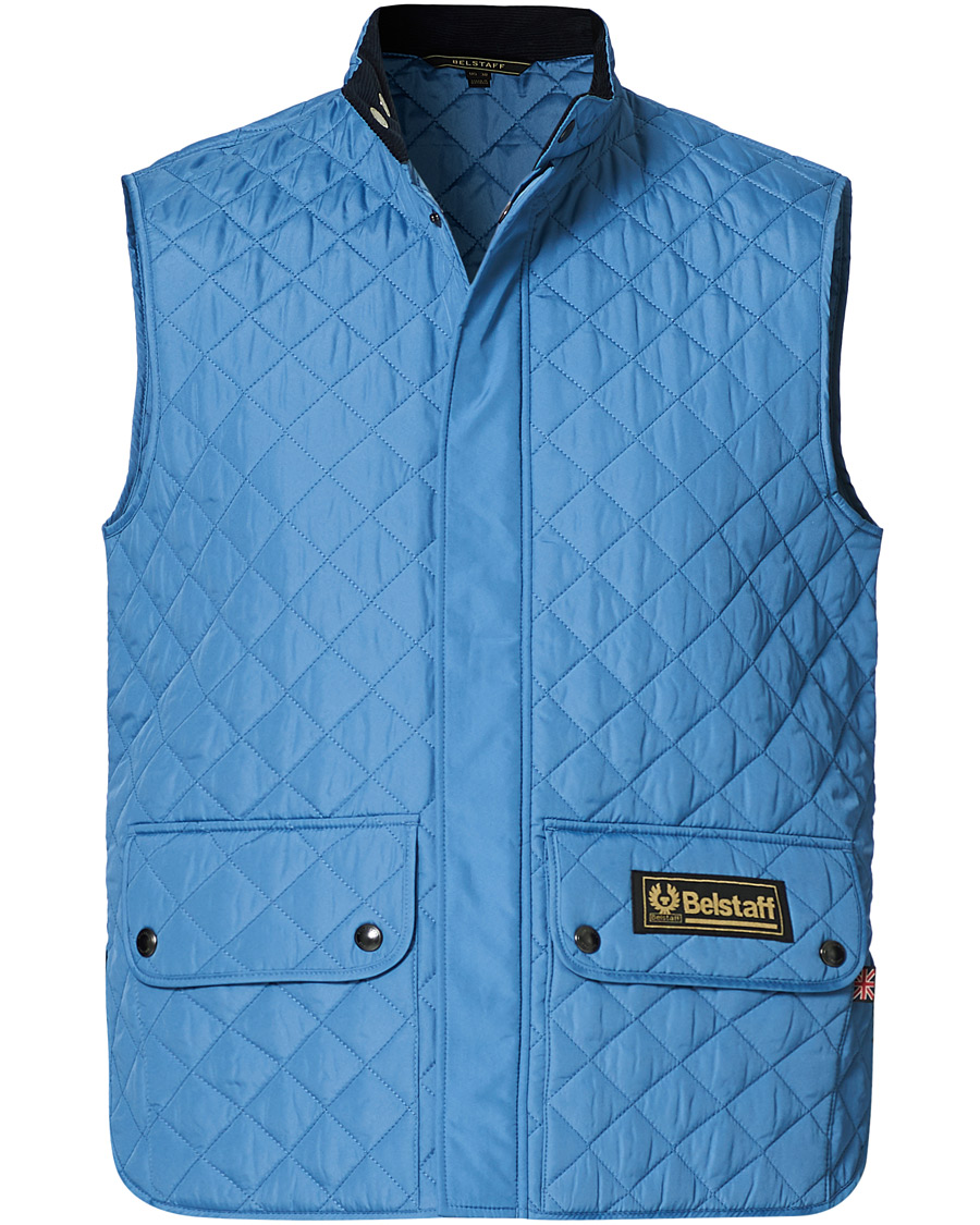 Hombres | Abrigos y chaquetas | Belstaff | Waistcoat Quilted Airforce Blue