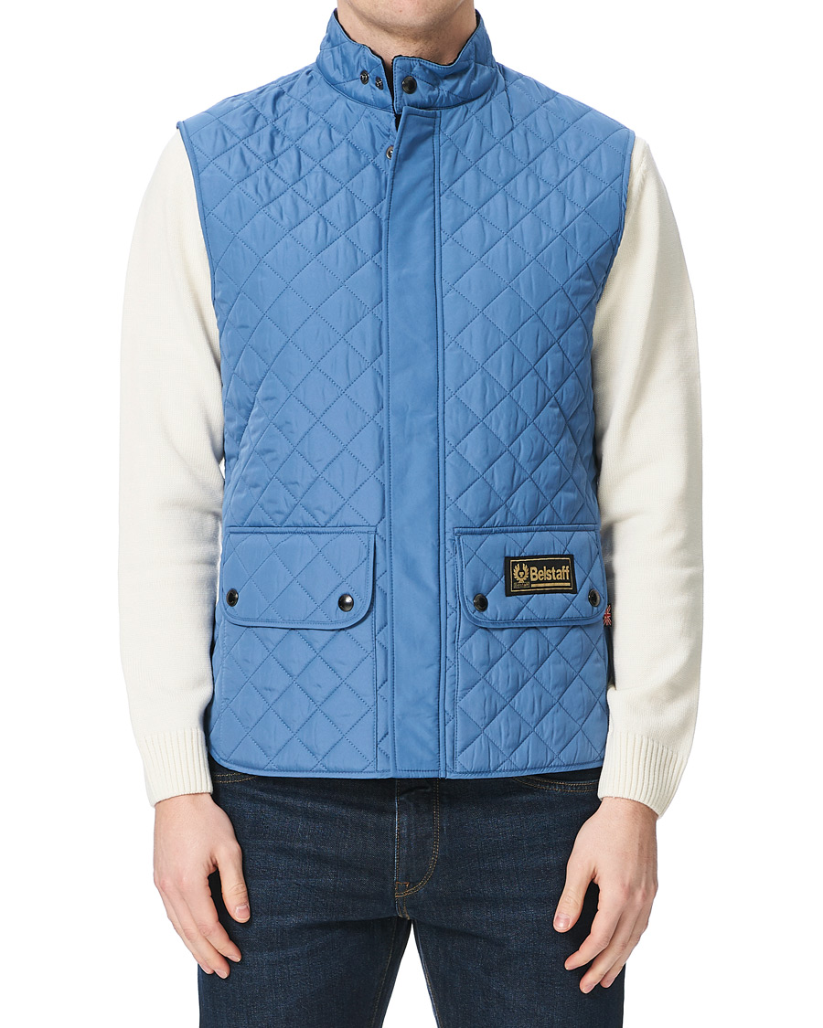 Hombres | Abrigos y chaquetas | Belstaff | Waistcoat Quilted Airforce Blue