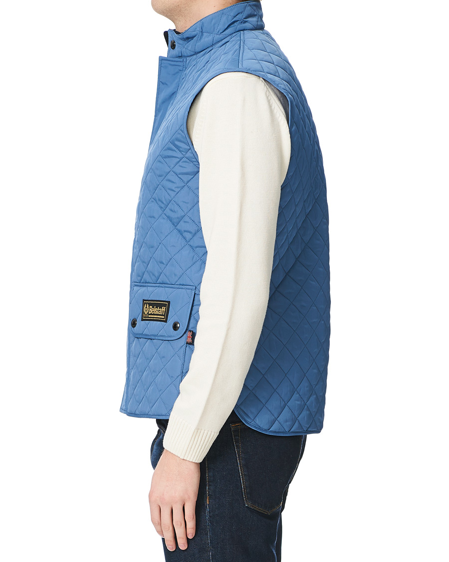 Hombres | Abrigos y chaquetas | Belstaff | Waistcoat Quilted Airforce Blue