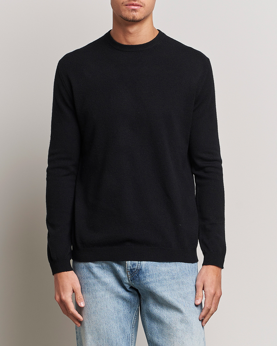 Hombres | Jerséis y prendas de punto | People's Republic of Cashmere | Cashmere Roundneck Black