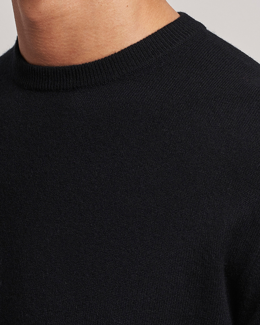 Hombres | Jerséis y prendas de punto | People's Republic of Cashmere | Cashmere Roundneck Black