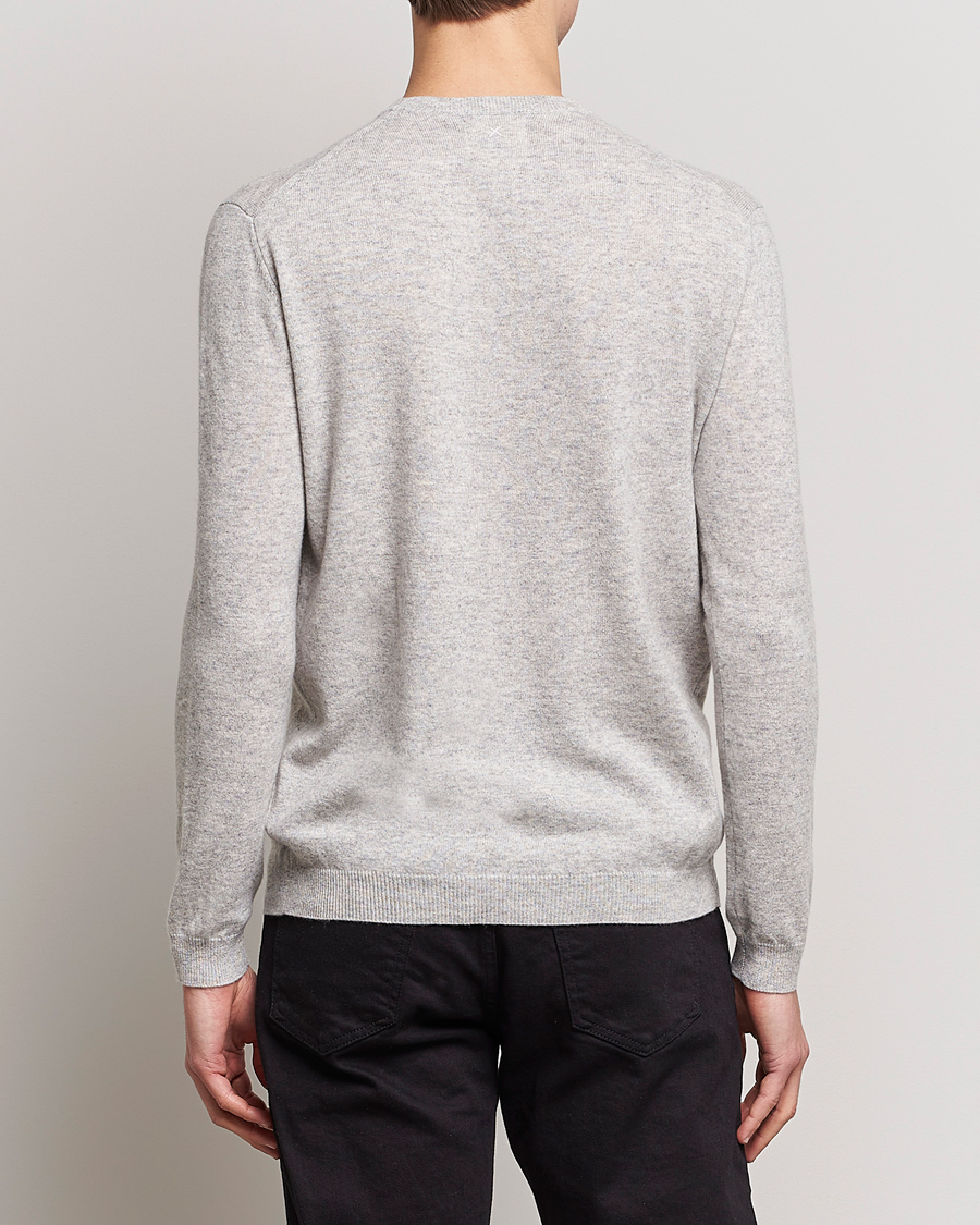 Hombres | Jerséis y prendas de punto | People's Republic of Cashmere | Cashmere Roundneck Ash Grey