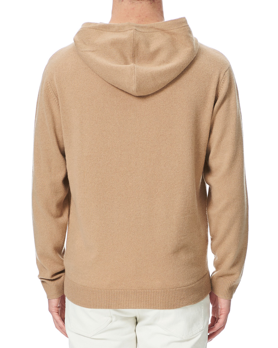 Hombres | Jerséis y prendas de punto | People's Republic of Cashmere | Cashmere Hoodie Camel