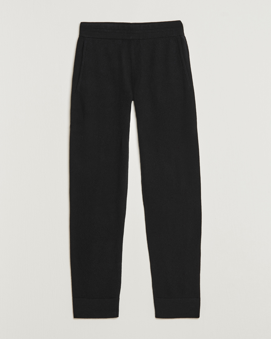 Hombres | Pantalones | People's Republic of Cashmere | Cashmere Sweatpants Black
