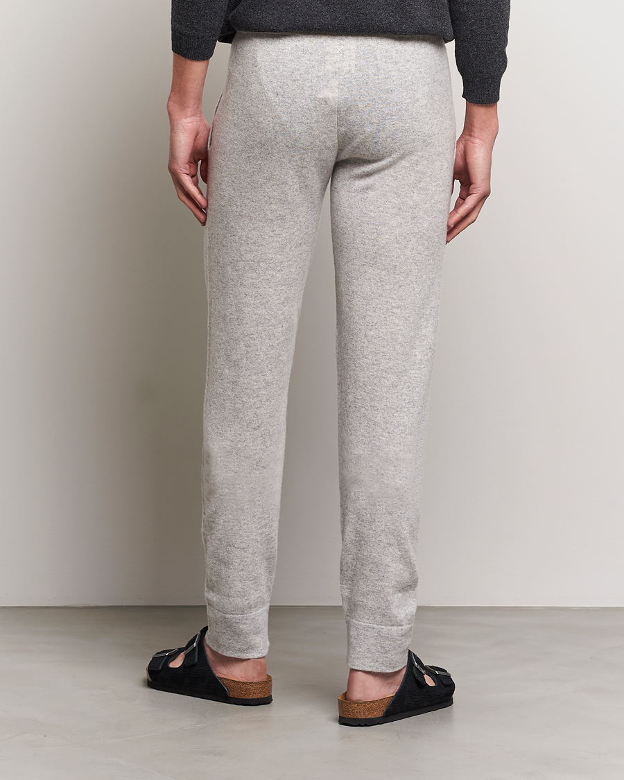 Hombres | Pantalones | People's Republic of Cashmere | Cashmere Sweatpants Ash Grey