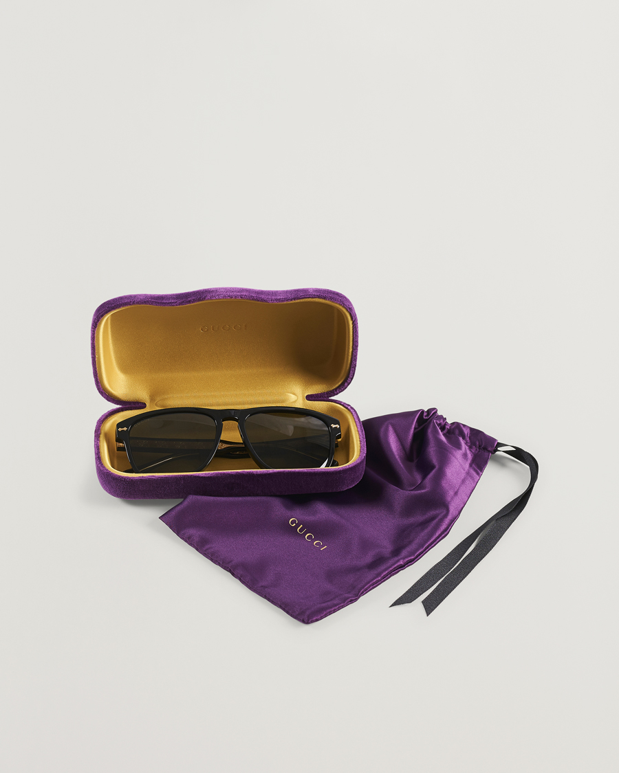 Hombres | Gucci GG0911S Sunglasses Black/Grey | Gucci | GG0911S Sunglasses Black/Grey