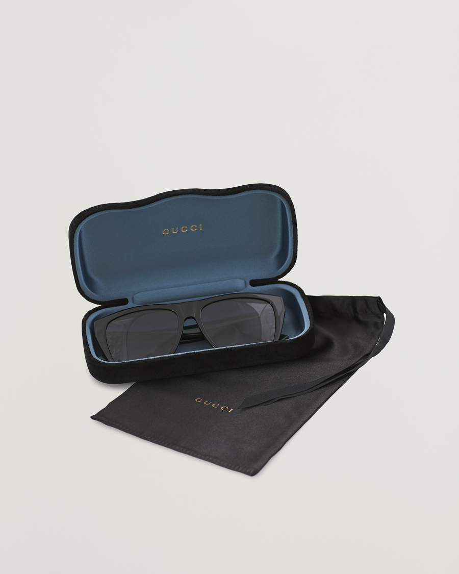 Hombres | Gafas de sol | Gucci | GG0926S Sunglasses Black/Green