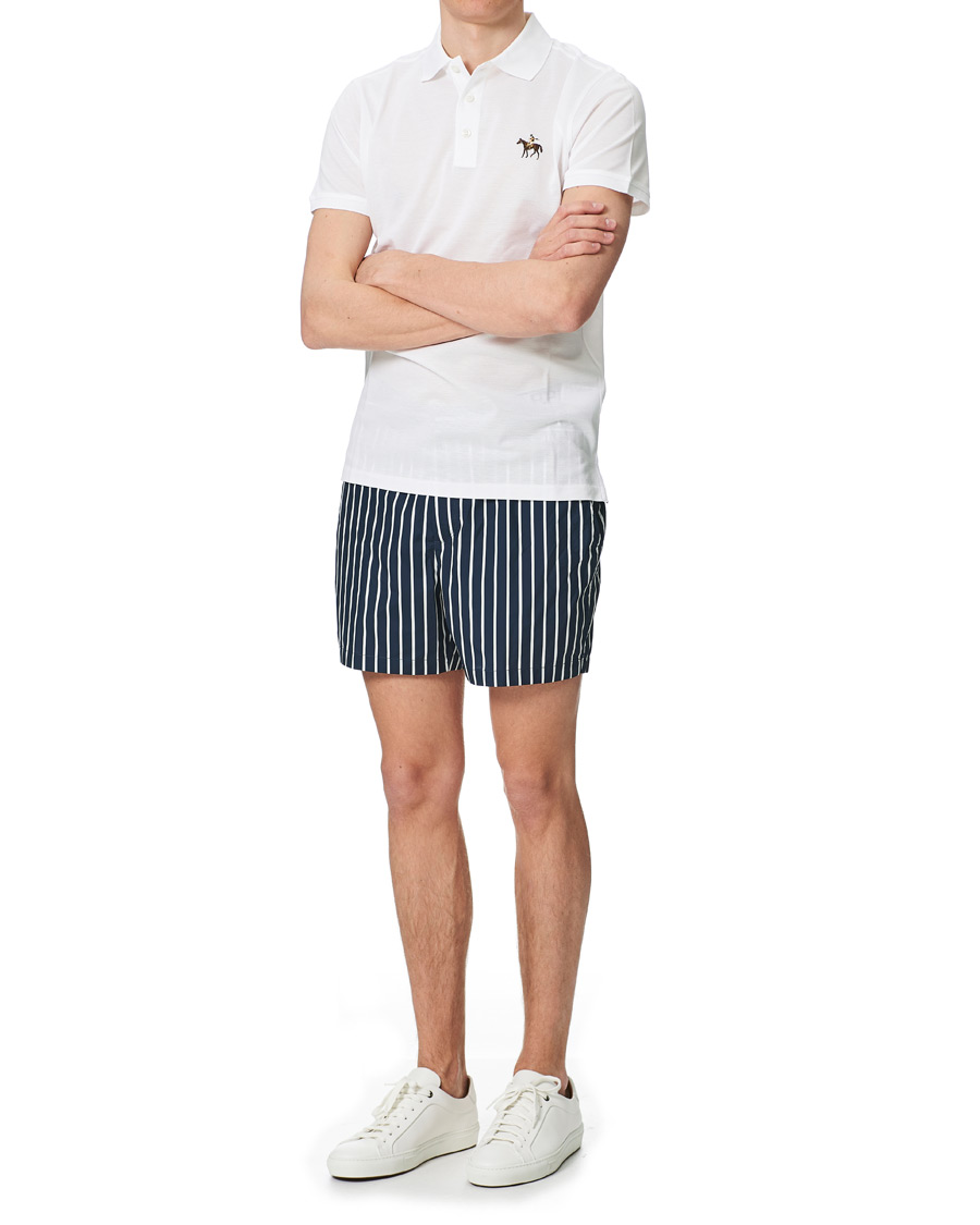 Hombres | Bañadores | Ralph Lauren Purple Label | Riviera Swim Trunks Navy/White