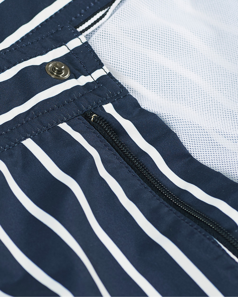 Hombres | Bañadores | Ralph Lauren Purple Label | Riviera Swim Trunks Navy/White