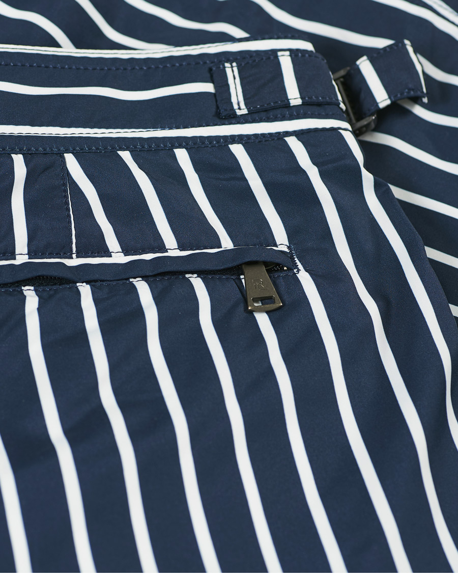 Hombres | Bañadores | Ralph Lauren Purple Label | Riviera Swim Trunks Navy/White