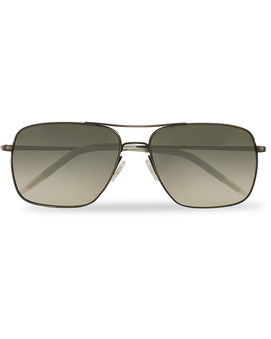 Hombres | Oliver Peoples Clifton Sunglasses Antique Pewter/Shale Gradient | Oliver Peoples | Clifton Sunglasses Antique Pewter/Shale Gradient