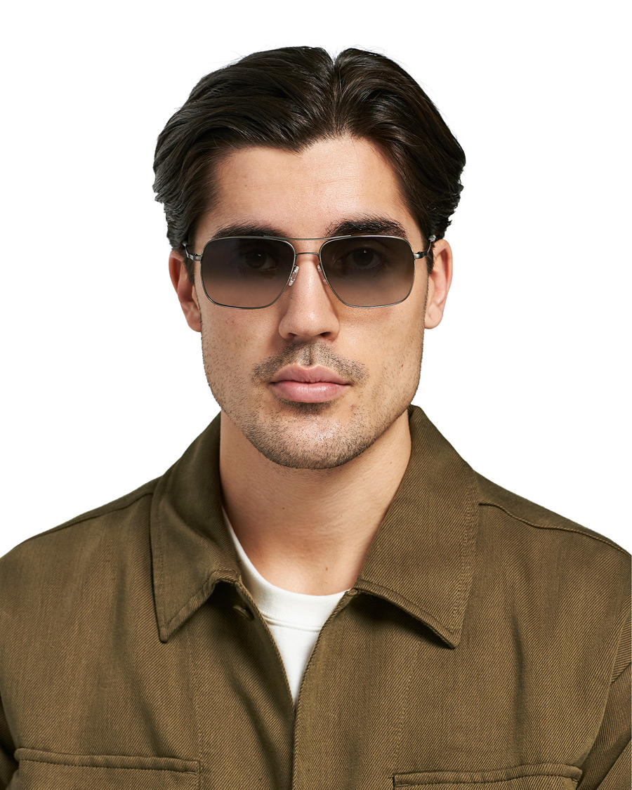 Hombres | Oliver Peoples Clifton Sunglasses Antique Pewter/Shale Gradient | Oliver Peoples | Clifton Sunglasses Antique Pewter/Shale Gradient