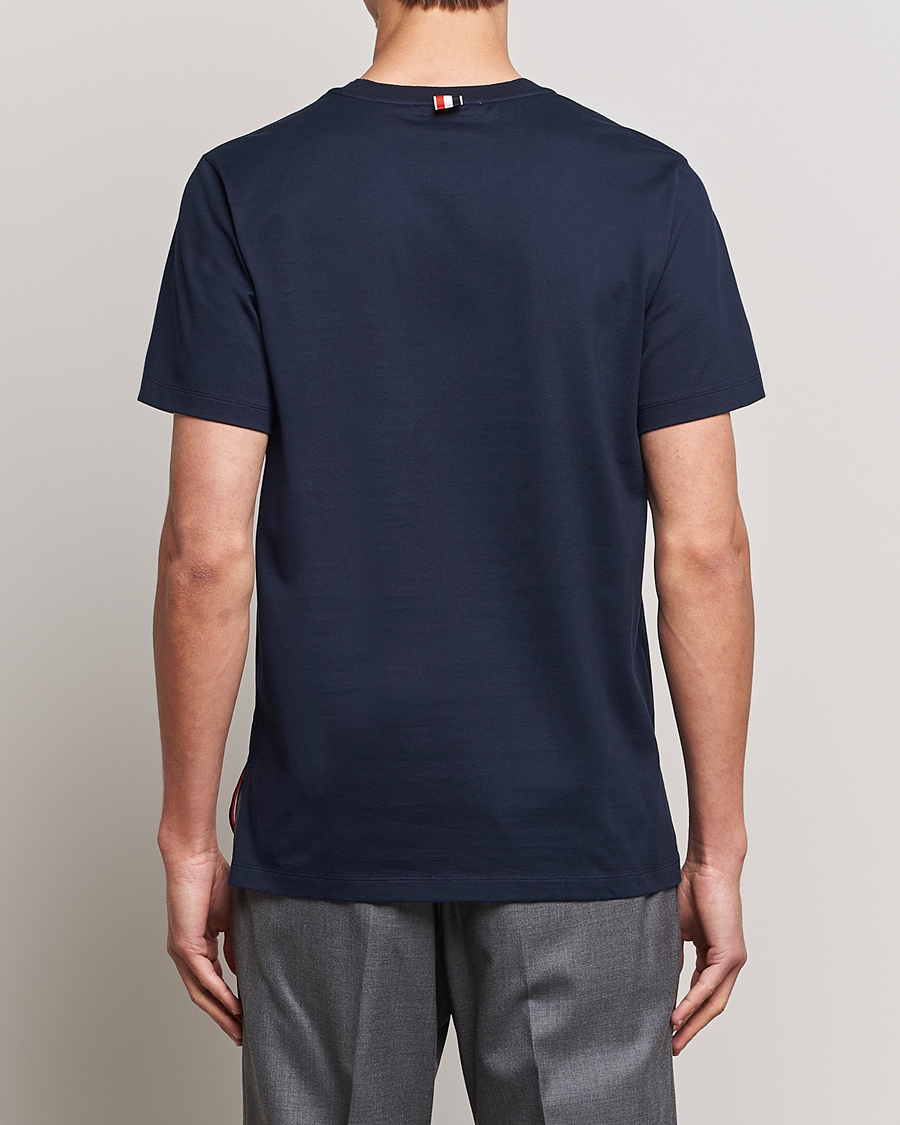 Hombres | Camisetas | Thom Browne | Relaxed Fit T-Shirt Navy