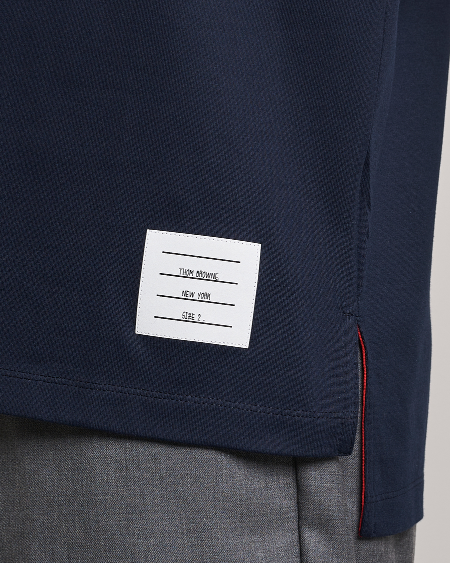 Hombres | Camisetas | Thom Browne | Relaxed Fit T-Shirt Navy
