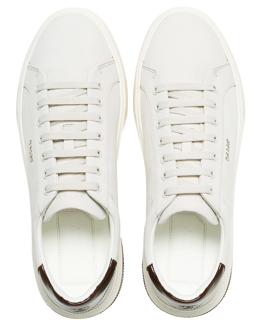 Hombres | Bally Miky Sneaker Dusty White Suede | Bally | Miky Sneaker Dusty White Suede