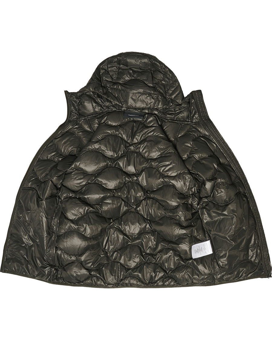Hombres | Abrigos y chaquetas | Peak Performance | Helium Hooded Jacket Black Olive