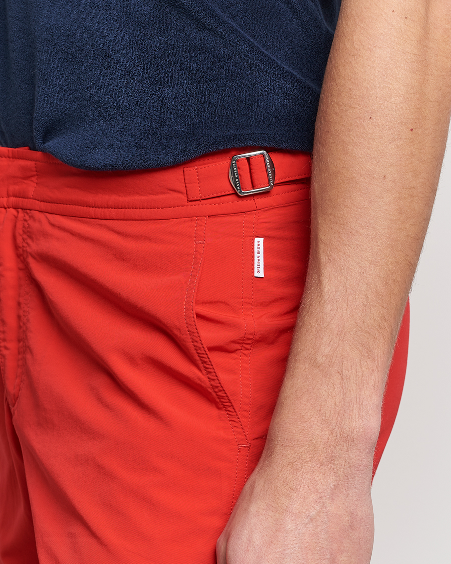 Hombres | Bañadores | Orlebar Brown | Bulldog II Medium Length Swim Shorts Rescue Red