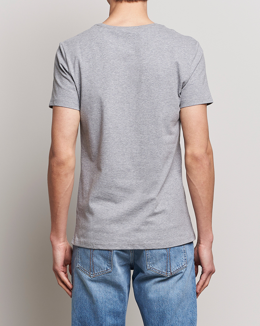 Hombres | Camisetas | Bread & Boxers | 4-Pack Crew Neck Tee White/Black/Grey/Navy