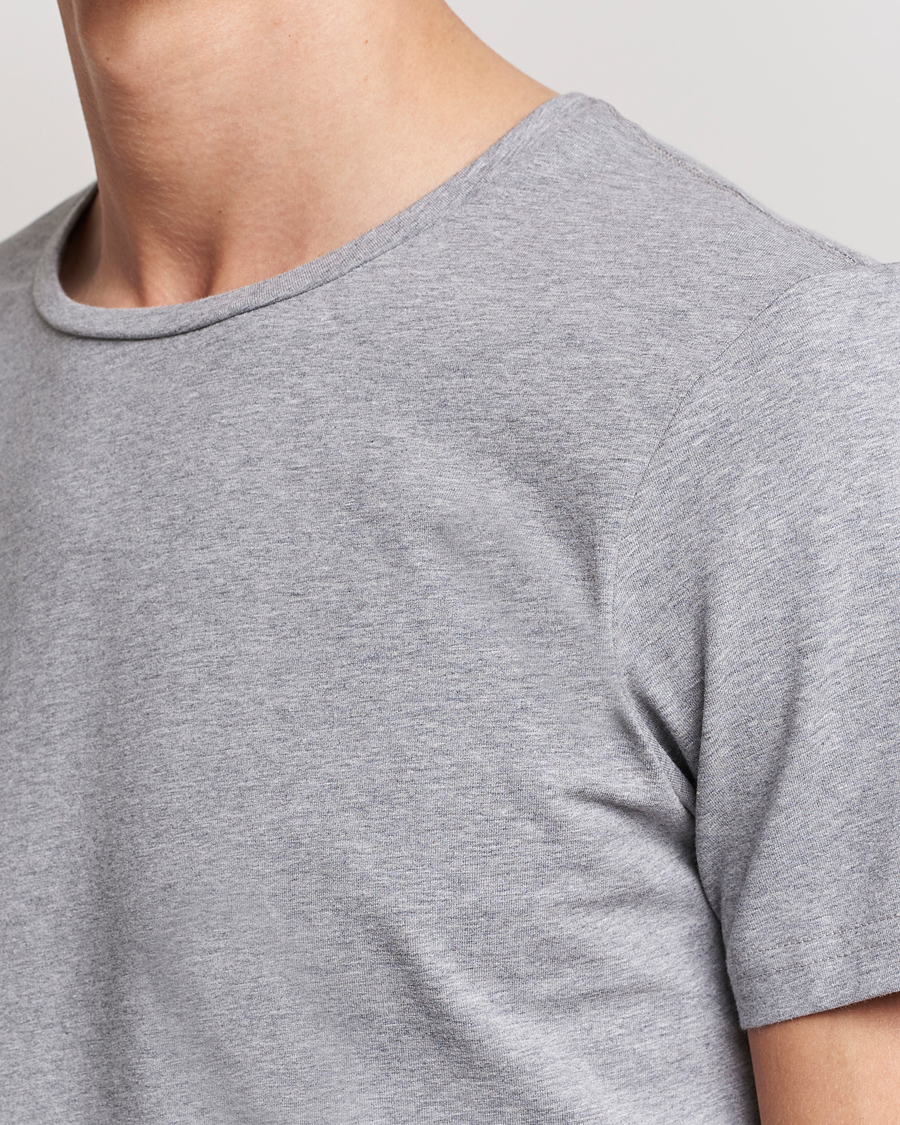Hombres | Camisetas | Bread & Boxers | 4-Pack Crew Neck Tee White/Black/Grey/Navy