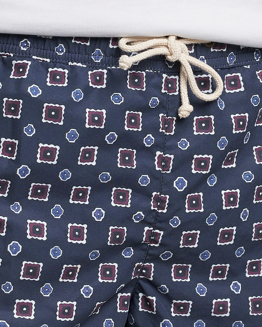 Hombres | Bañadores | Ripa Ripa | Scirocco Printed Swimshorts Blue