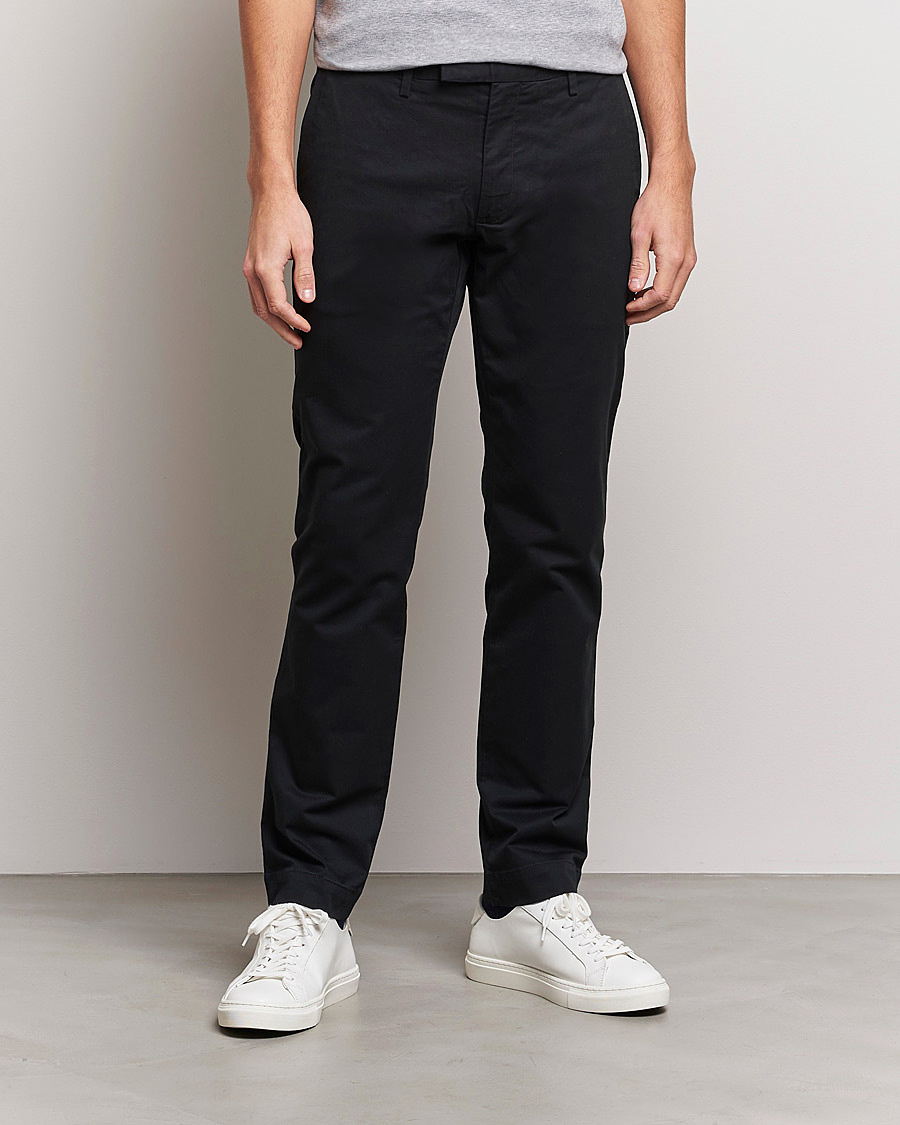 Hombres | Chinos | Polo Ralph Lauren | Slim Fit Stretch Chinos Black