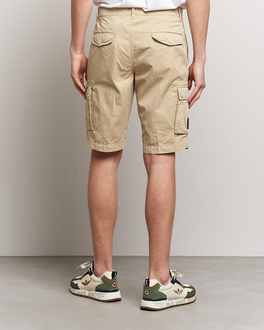 Hombres | Pantalones cortos | Aeronautica Militare | BE066 Cargo Shorts Sand