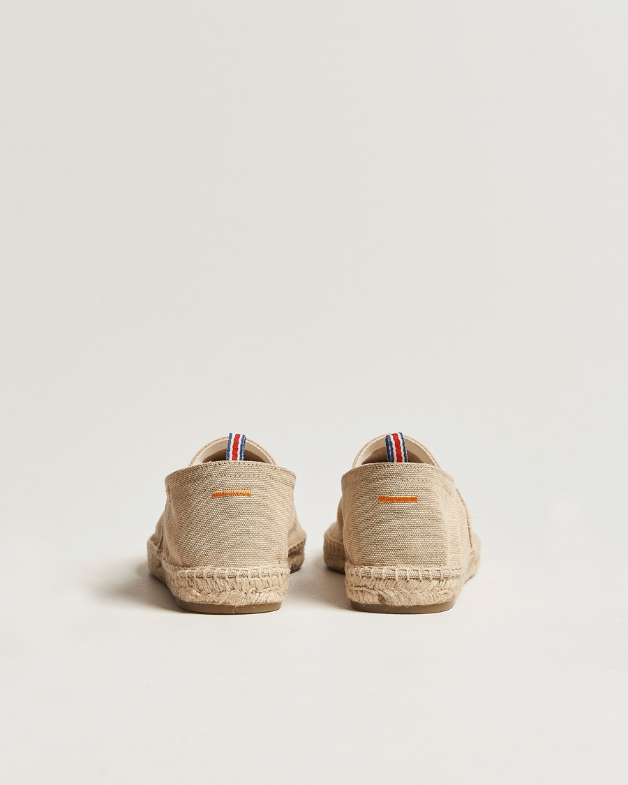 Hombres | Castañer Pablo Washed Canvas Espadrilles Sand | Castañer | Pablo Washed Canvas Espadrilles Sand