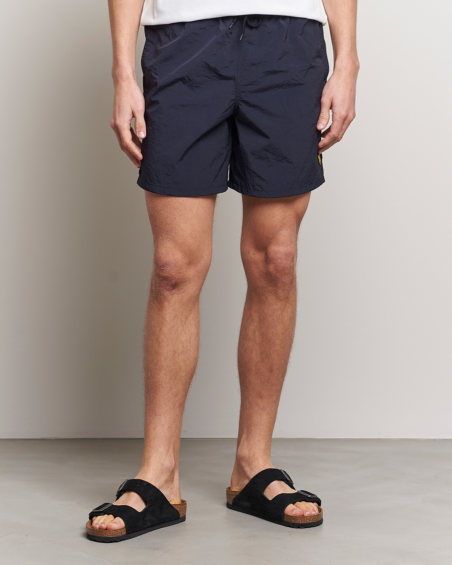 Hombres | Bañadores | Lyle & Scott | Plain Swimshorts Dark Navy