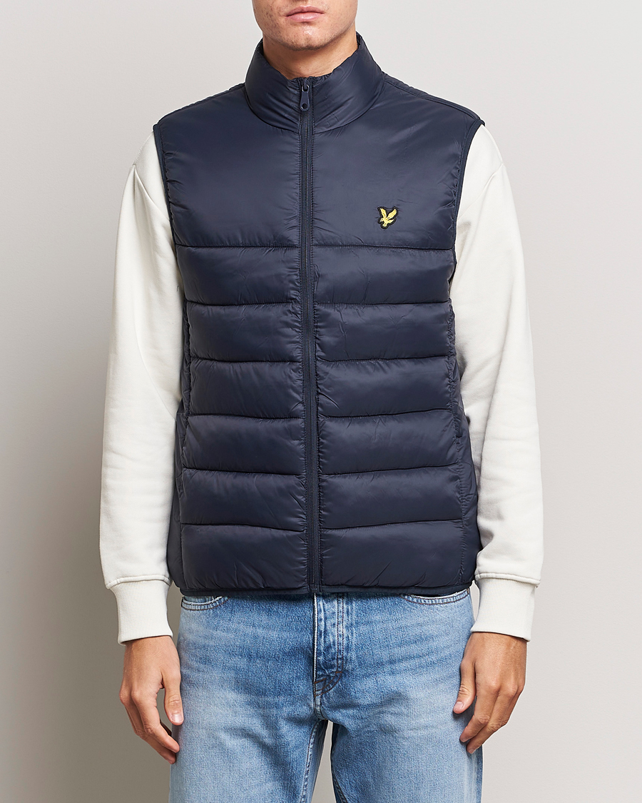 Hombres | Abrigos y chaquetas | Lyle & Scott | Wadded Gilet Dark Navy
