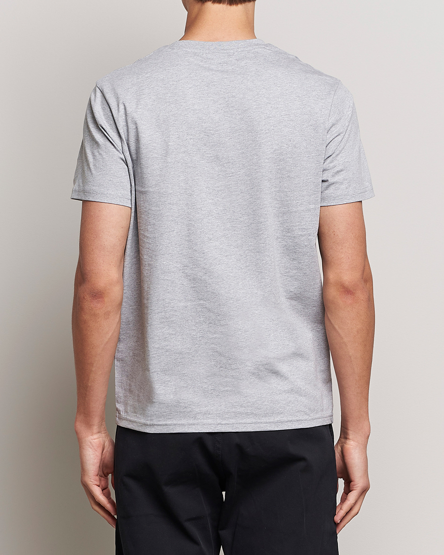 Hombres | Camisetas | Lyle & Scott | Crew Neck Organic Cotton T-Shirt Light Grey Marl