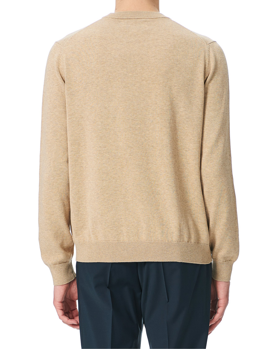 Hombres | Jerséis y prendas de punto | Samsøe Samsøe | Samsøe & Samsøe Thijs Cotton/Cashmere Crew Neck Humus