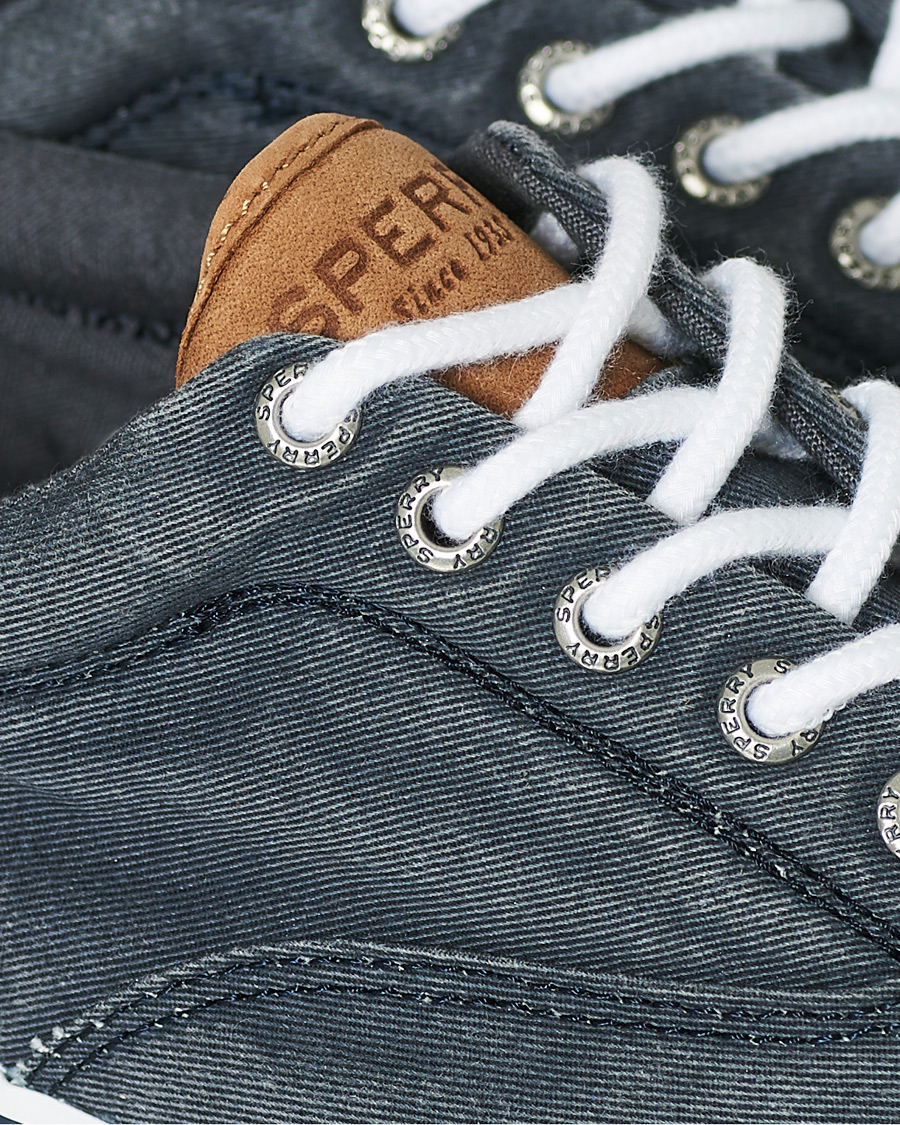 Hombres | Sperry Striper II Canvas Sneaker Dark Navy | Sperry | Striper II Canvas Sneaker Dark Navy