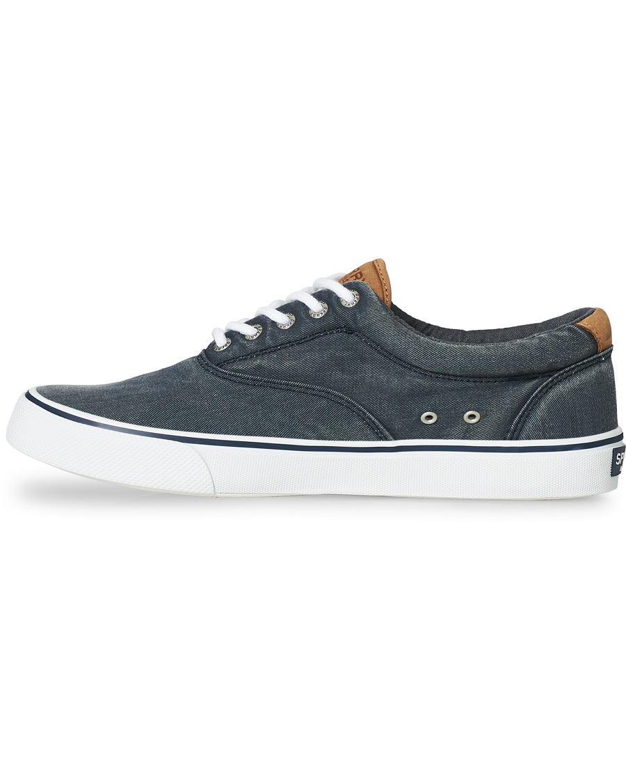 Hombres | Sperry Striper II Canvas Sneaker Dark Navy | Sperry | Striper II Canvas Sneaker Dark Navy