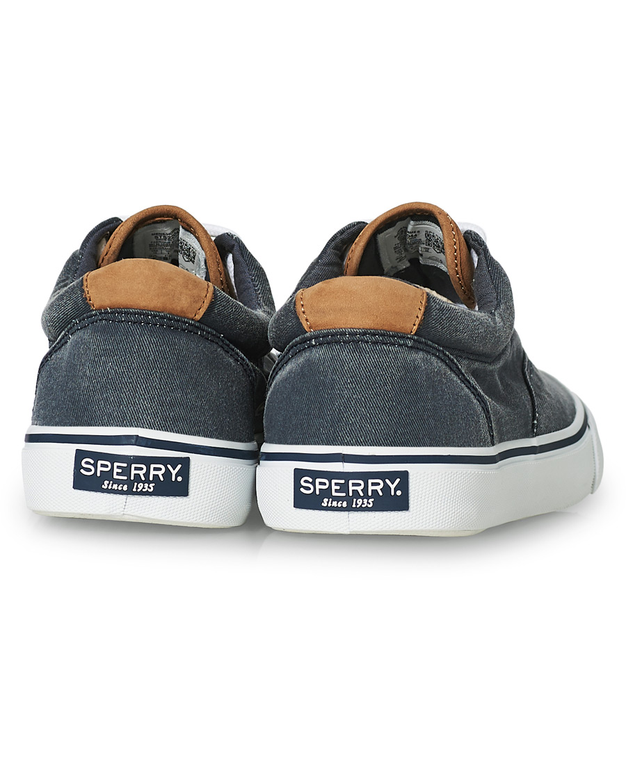 Hombres | Sperry Striper II Canvas Sneaker Dark Navy | Sperry | Striper II Canvas Sneaker Dark Navy