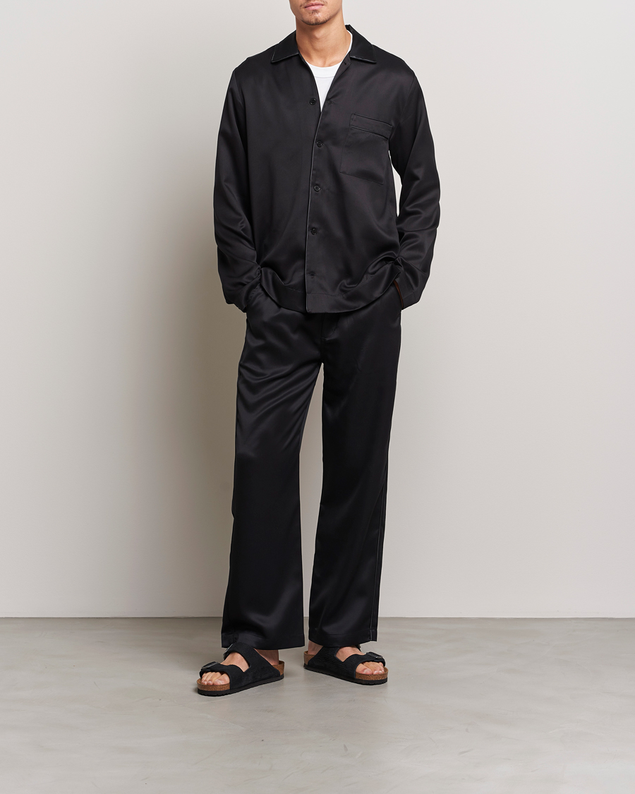 Hombres | Pijamas y batas | CDLP | Home Suit Long Sleeve Top Black