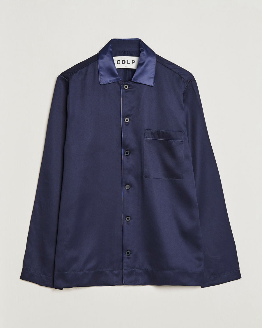 Hombres | Pijamas y batas | CDLP | Home Suit Long Sleeve Top Navy Blue