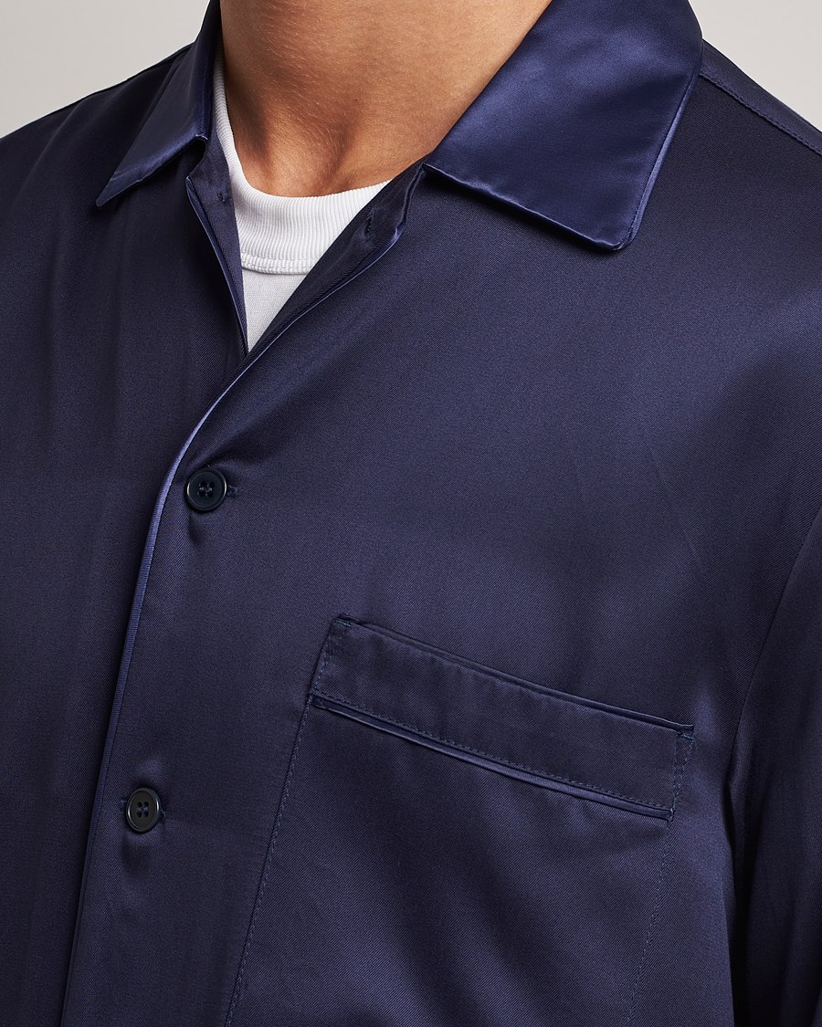 Hombres | Pijamas y batas | CDLP | Home Suit Long Sleeve Top Navy Blue