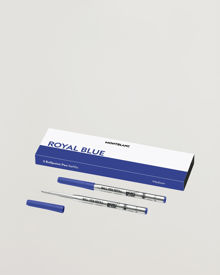 Hombres | Bolígrafos | Montblanc | 2 Ballpoint Pen Refill Royal Blue