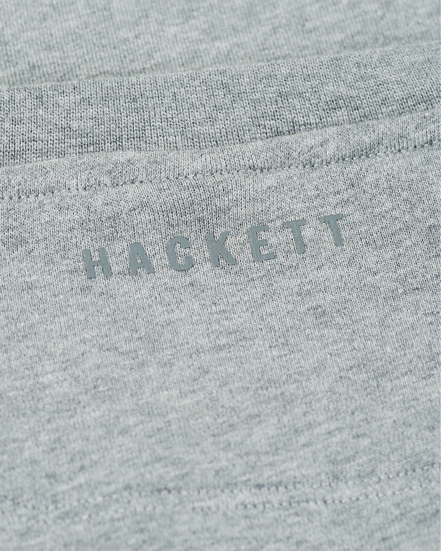 Hombres | Jerséis y prendas de punto | Hackett | AMR Wings Logo Sweatshirt Grey Marl