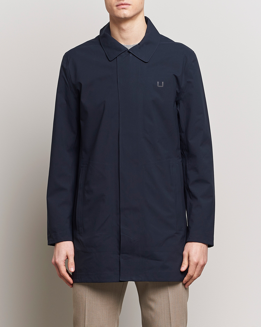 Hombres | Abrigos y chaquetas | UBR | Sky Fall Waterproof Coat Navy