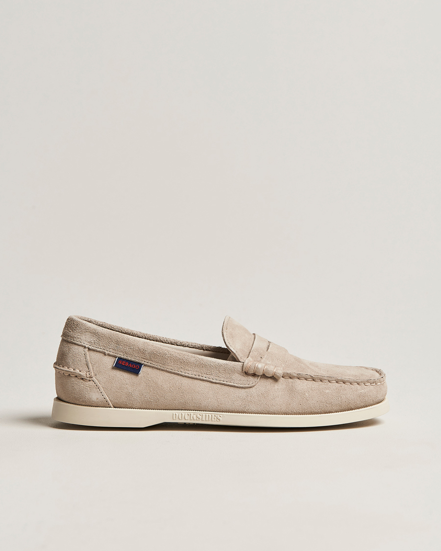 Hombres | Mocasines | Sebago | Dan Suede Loafer Brown Taupe