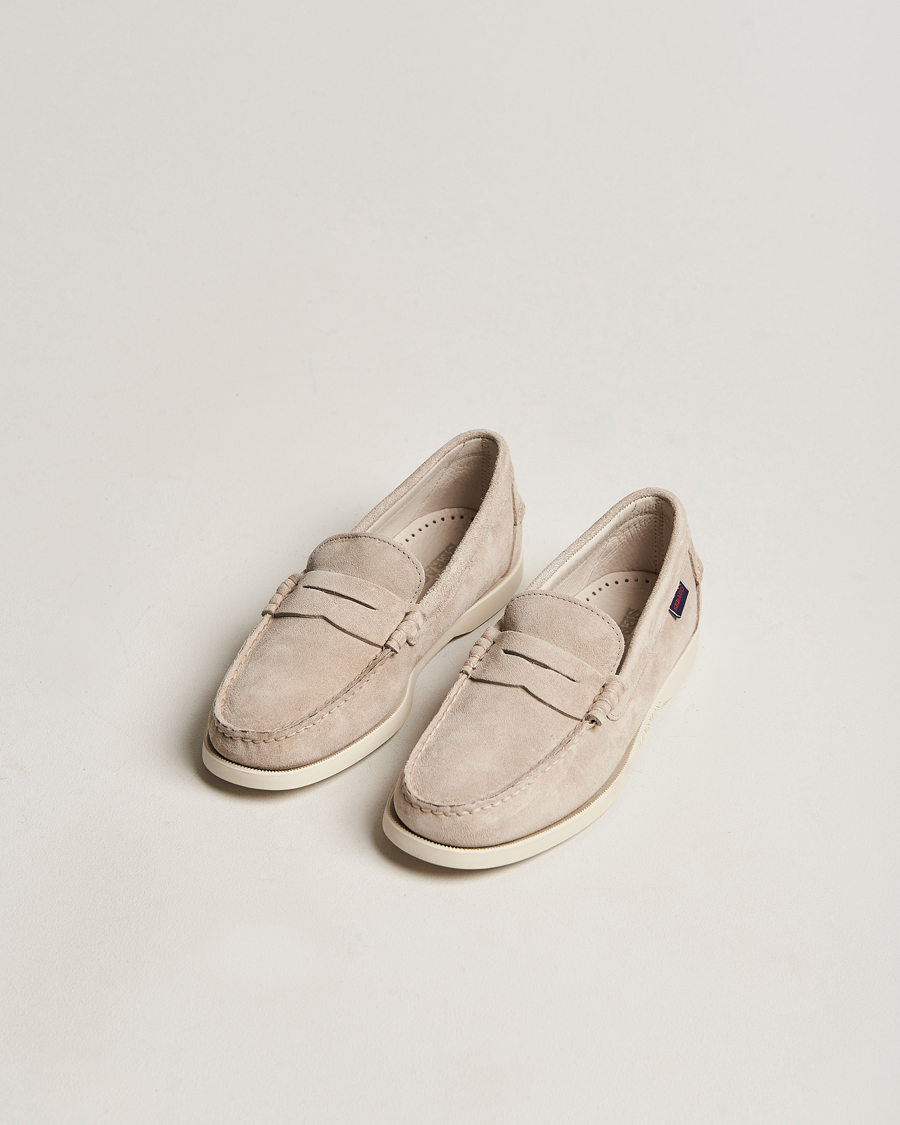 Hombres | The Classics of Tomorrow | Sebago | Dan Suede Loafer Brown Taupe