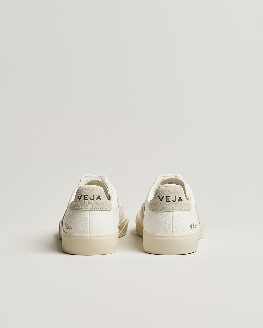 Hombres | Zapatillas | Veja | Campo Sneaker Extra White/Natural Suede
