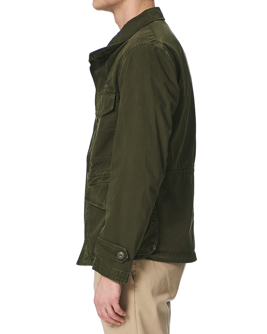 Hombres | Abrigos y chaquetas | L.B.M. 1911 | Cotton Gabardine Field Jacket Olive
