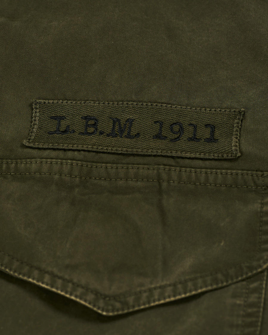 Hombres | Abrigos y chaquetas | L.B.M. 1911 | Cotton Gabardine Field Jacket Olive